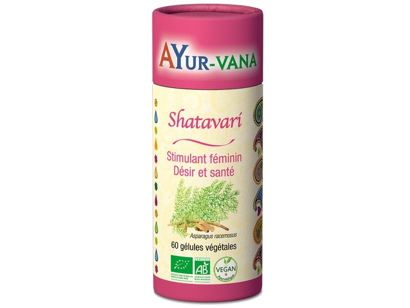 Shatavari 60 units - menopause/serene cycle/female stimulant - Ayur-vana